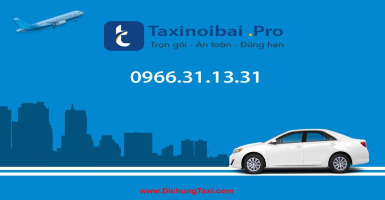 Giá taxi nội bài về quận nam từ liêm giá rẻ